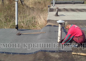 Фото компании  Ремонт крыши гаража 3