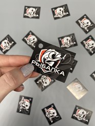 печать бирок с логотипом на заказ для компаний