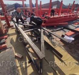 Монтажные работы на объекте Заказчика.