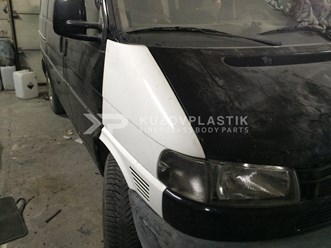 Пластиковые крылья на volkswagen t4. Крыло фольксваген т4 левое, крыло фольксваген т4 правое.