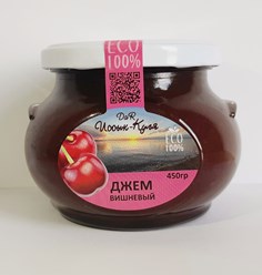 Эко джем вишня 450гр стекло