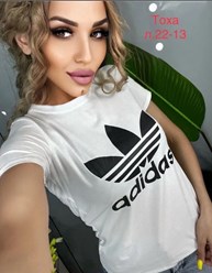 Футболка adidas женская р.50,52,54  Цена 350 руб.