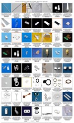 Продаем комплектующие, крепеж и запчасти для деревянных и бамбуковыx жалюзи, комплектующие для вертикальных жалюзи, комплектующие для горизонтальных жалюзи KS25, комплектующие для системы Mini, компле