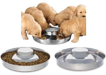 Миска для корма щенков