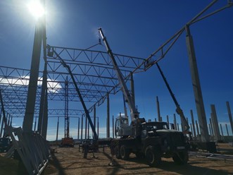 Монтаж металлоконструкций