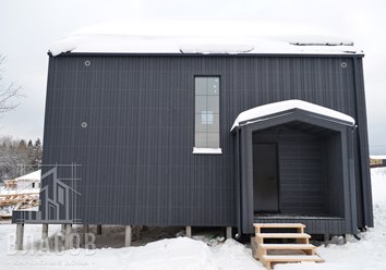 Барнхаус 6х10,5 м в КП Маньково Сергиево-Посадский р-н, под ключ с коммуникациями