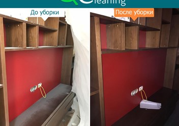 Клинеры закончили уборку квартиры. Фото до и после.