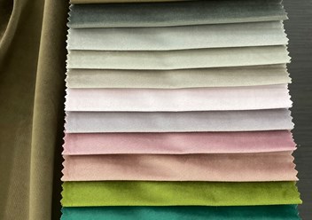 Ткани  бархат для пошива штор