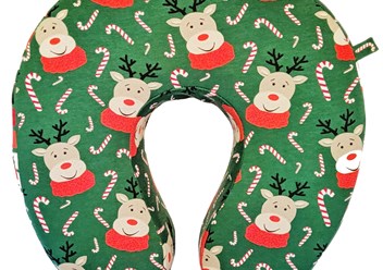 Подушка для путешествий - Олень Рудольф https://travel-pillow.ru/olen-rudolf