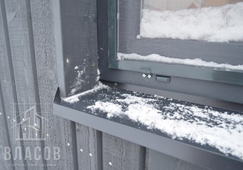 Барнхаус 6х10,5 м в КП Маньково Сергиево-Посадский р-н, под ключ с коммуникациями