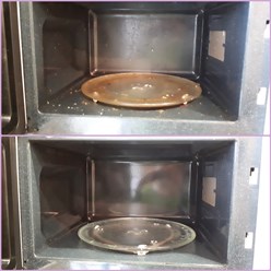 Чистка микроволновки.