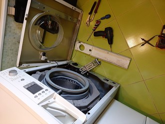 Замена нагревателя воды в стиральной машине Bosch