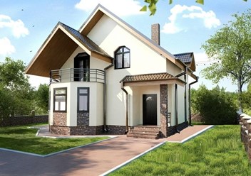 Проект загородного дома - МАРИСА 3