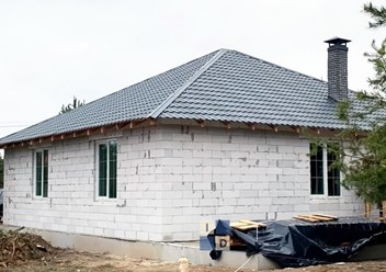 Дом из газобетона
