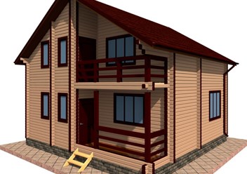 проект брусового дома
