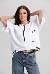 Бомбер женский Ivory white