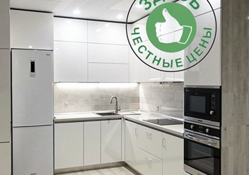 Кухонные гарнитуры от 25 000 рублей за погонный метр