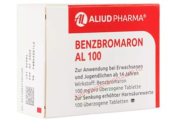 Бензбромарон (Benzbromaron AL) из Германии