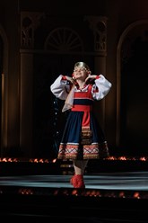 Народный танец "Порушка-Параня". На съемках телепроекта  канала "Россия-Культура" "Большие и маленькие", 3 сезон.