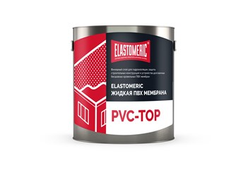 Жидкая ПВХ мембрана Elastomeric PVC-TOP - банка 3кг