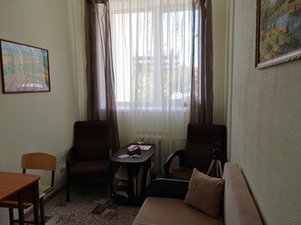 В кабинете