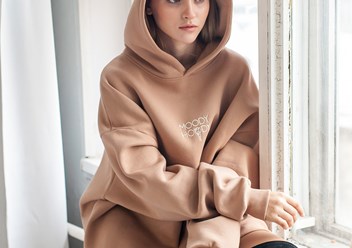 Толстовка Hoody Oversize Beige