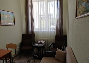 В кабинете