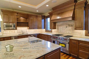 Столешницы из гранита от компании Гелиос