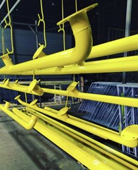 Порошковая покраска отбойников