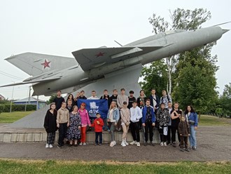 Студенты Дзержинского технического колледжа на экскурсии  в городе Чкаловске