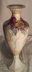 Фарфоровая ваза для цветов высота 57 см