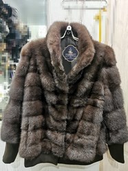 Бомбер из норки. р-р 46-48 .есть в наличии.