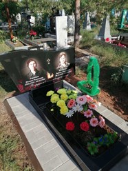 печать фото на памятнике