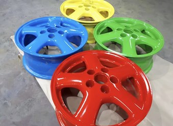 Порошковая покраска дисков