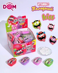 Мятные конфеты в железной упаковке «Холодный Кiss»