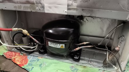 Замена мотор-компрессора