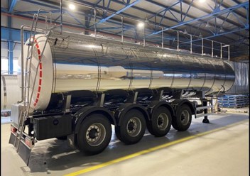 В НАЛИЧИИ✅ полуприцеп-цистерна на шасси для пищевых жидкостей, молоковоз 24300л (24,3 м3)