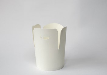 Упаковка для лапши вок белый