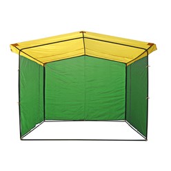 Размер палатки: 2х2м
Материал: оксфорд, 150г/м2
Цвет: желто-зеленая