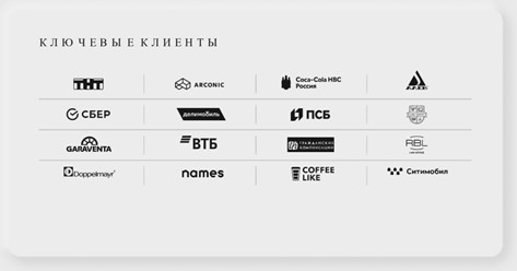 Ключевые клиенты