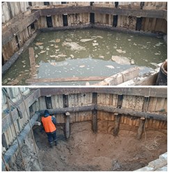 Осушение котлованов. Водопонижение