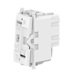 Выключатель CADUCEUS ALING EXPERIENCE для скрытой проводки, с нейтралью, 16АХ, 250В~, механизм