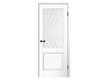 Белые межкомнатные двери со стеклом