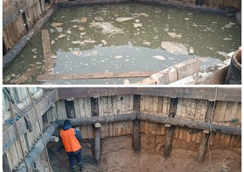Осушение котлованов. Водопонижение