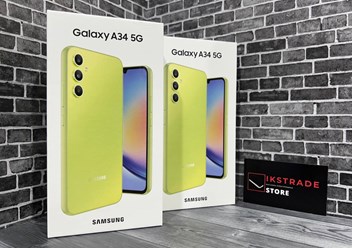 Смартфон Samsung Galaxy A34 5G 8 ГБ | 256 ГБ Awesome Lime/Лаймовый