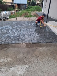 Укладка брусчатки