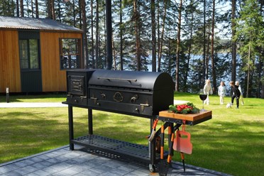 Мангальная зона у каждого домика