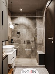 Project "Space" - дизайн двухуровневых 111 м2 в Хабаровске. Студия дизайна интерьеров INGAIN