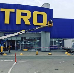 мойка фасада здания