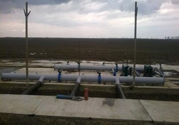 Строительство системы полива на кукурузном поле Красноармейского района Краснодарского края
